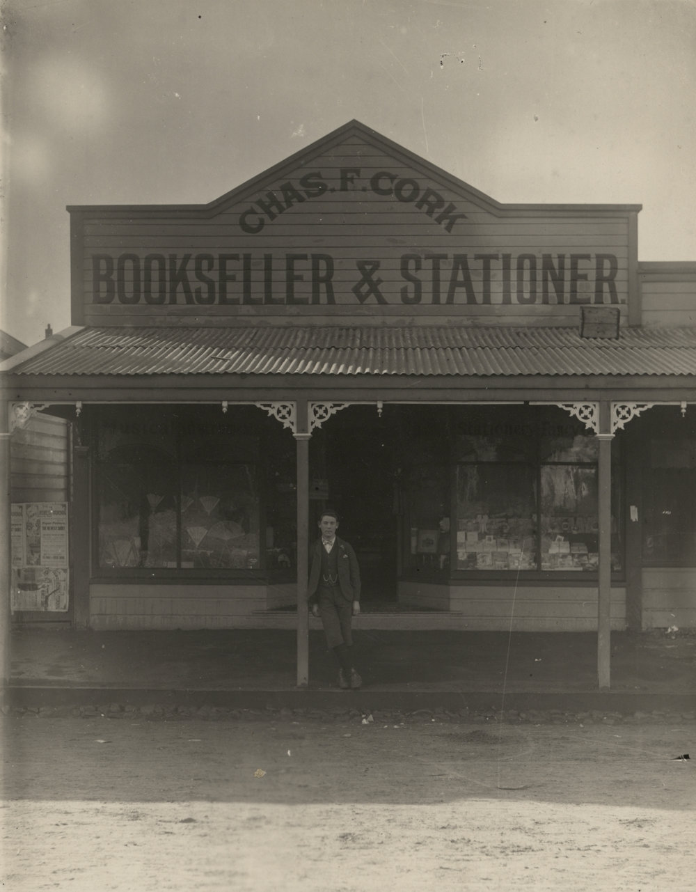 Chas.F.Cork Bookseller and Stationer