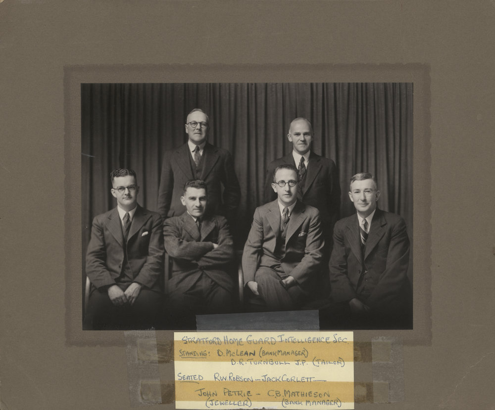 Stratford Home Guard Intelligence Sec.