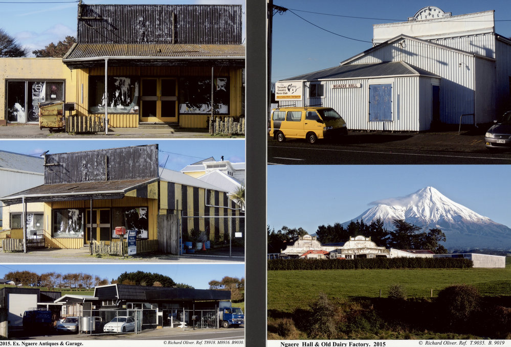 Ngaere Hall and old dairy factory 