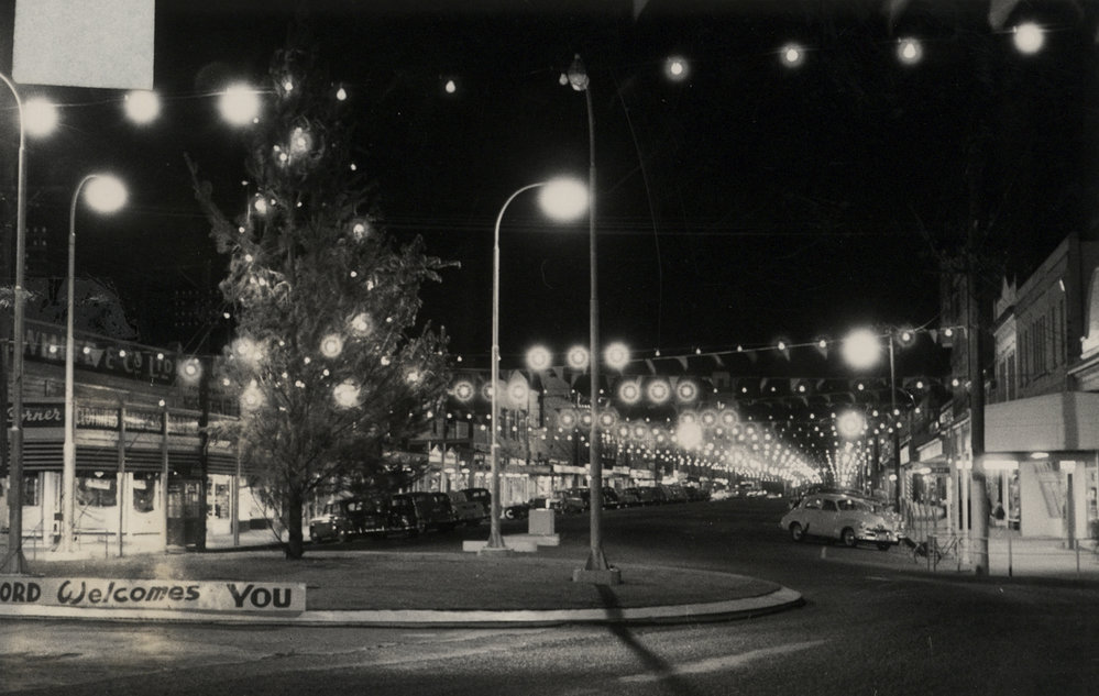 Christmas tree, Broadway 