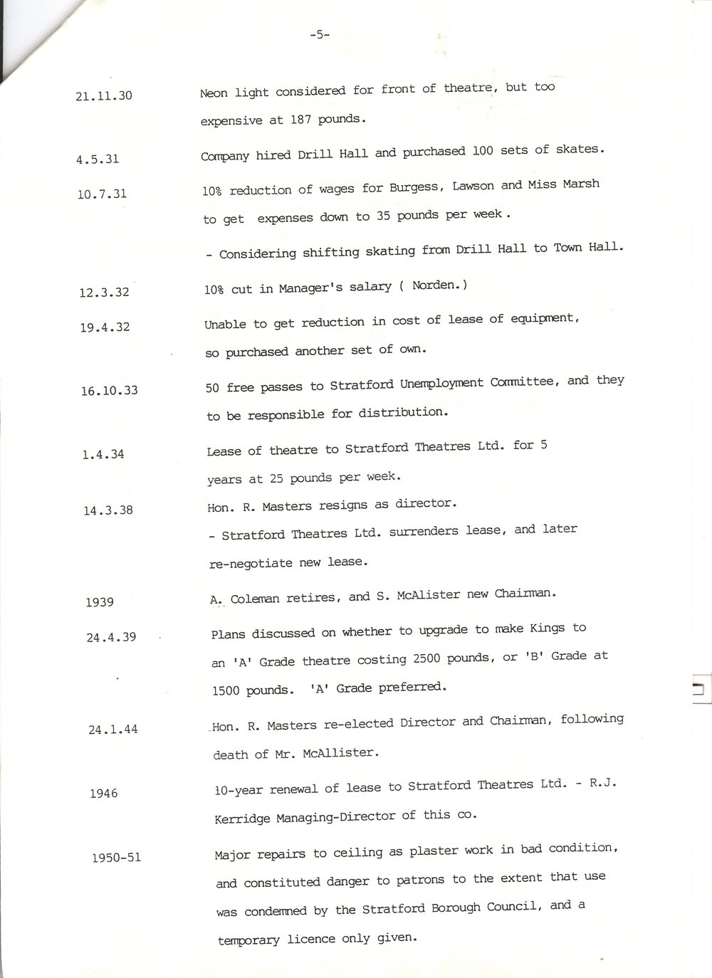 Kings Cinema Minutes - page 5