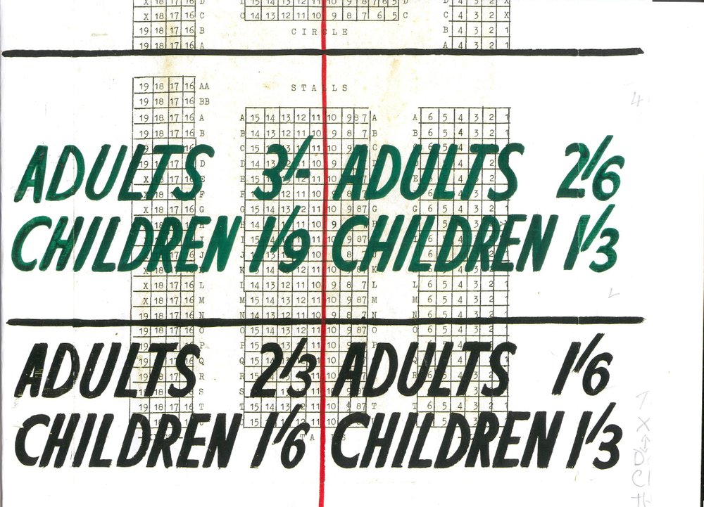 Kings Cinema Seating plan 3