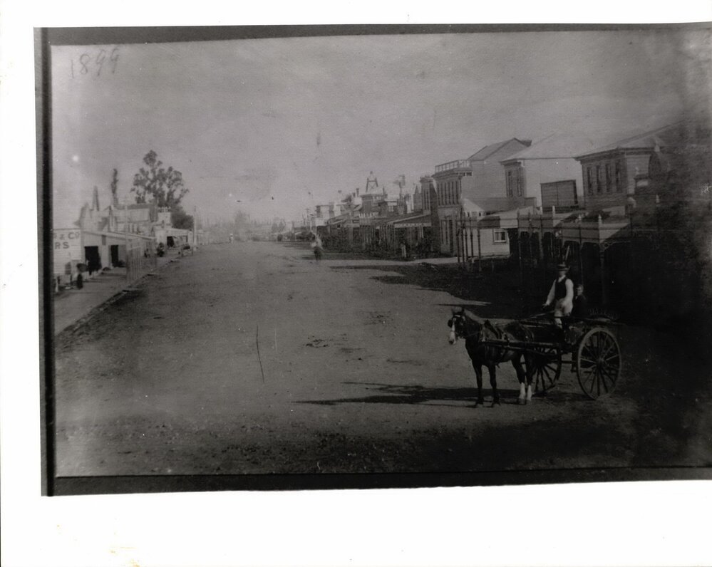 Horse and Cart on Broadway