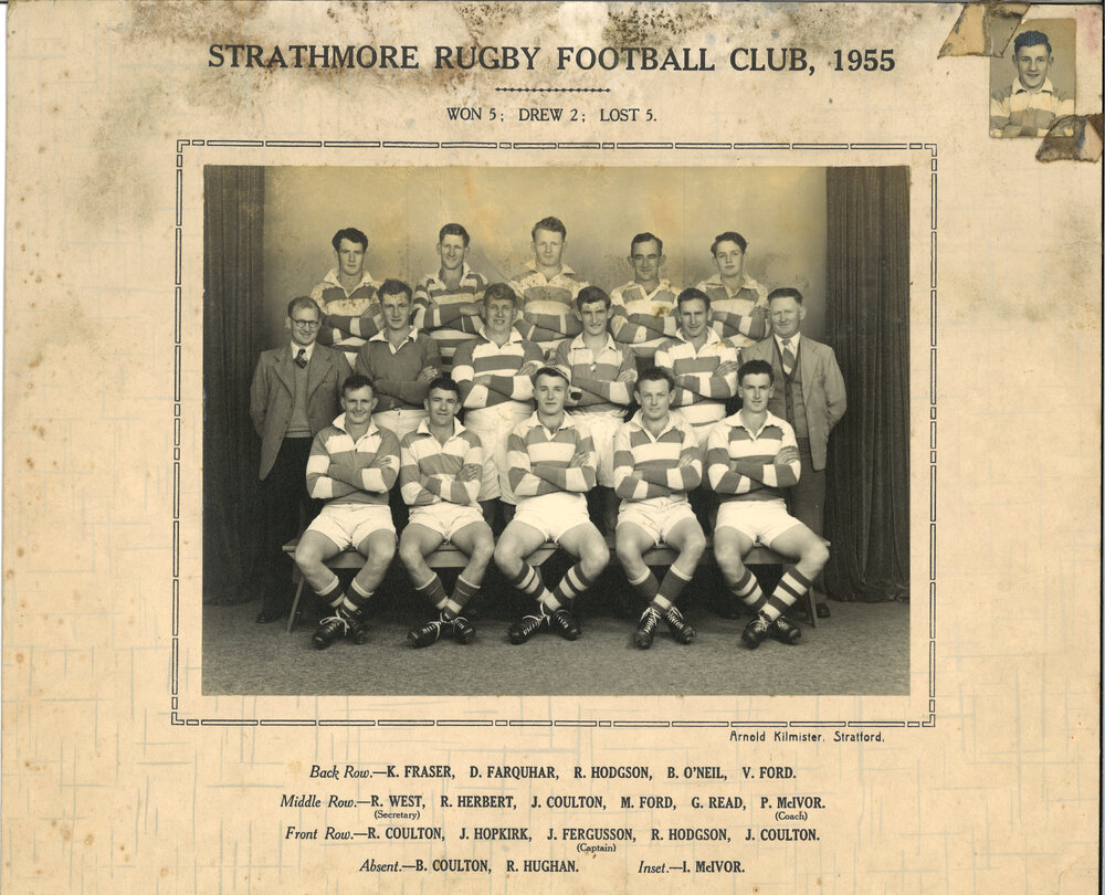 Strathmore Rugby Football Club 1955