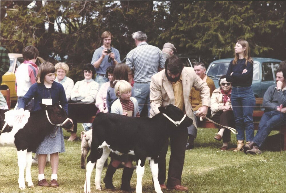 Stanley School - Calf Day - November 1984