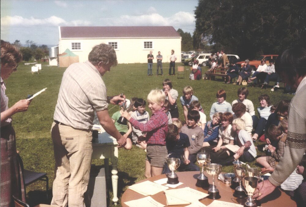 Stanley School - Calf Day - November 1984