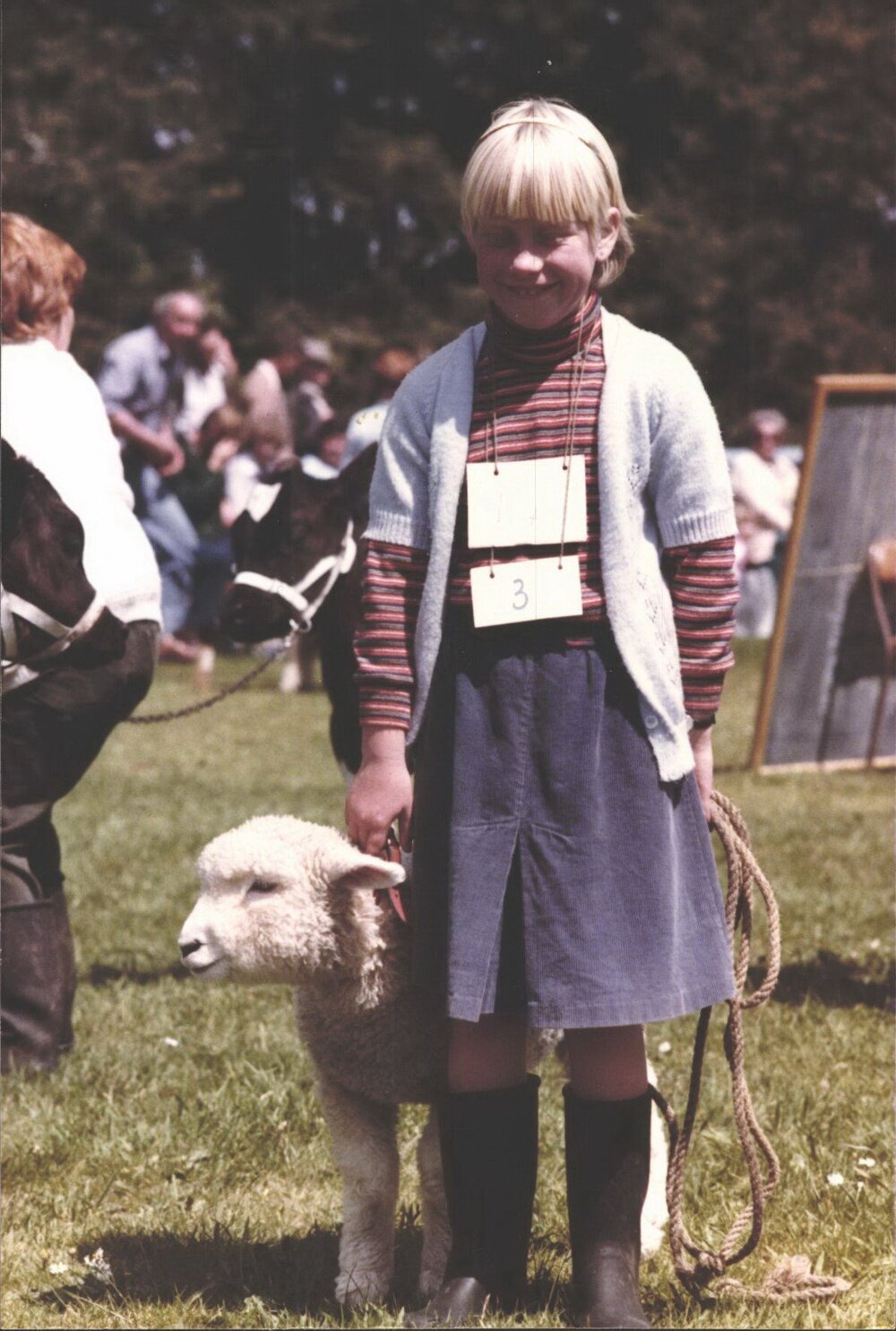 Stanley School - Calf Day - November 1984