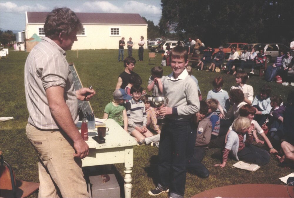 Stanley School - Calf Day - November 1984