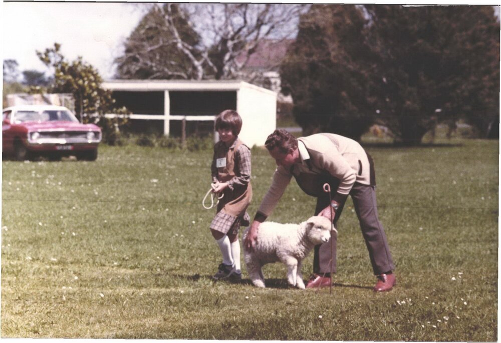 Stanley School - Calf Day - November 1984