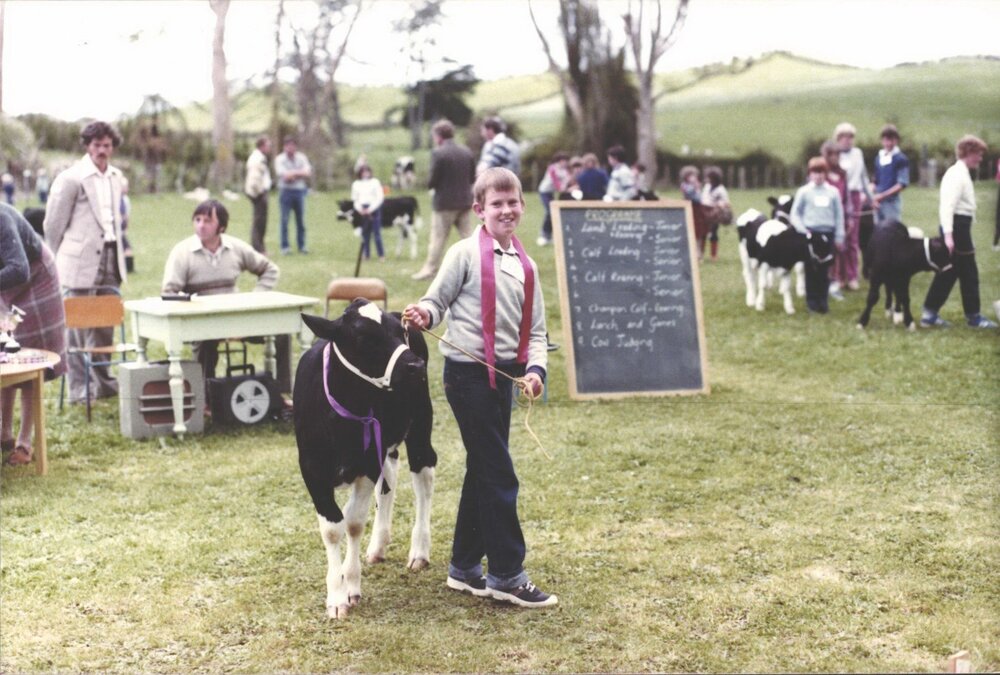 Stanley School - Calf Day - November 1984