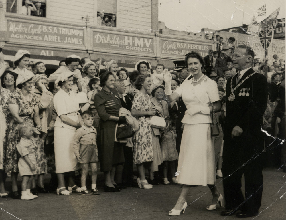 Queen Elizabeth II visits Stratford 