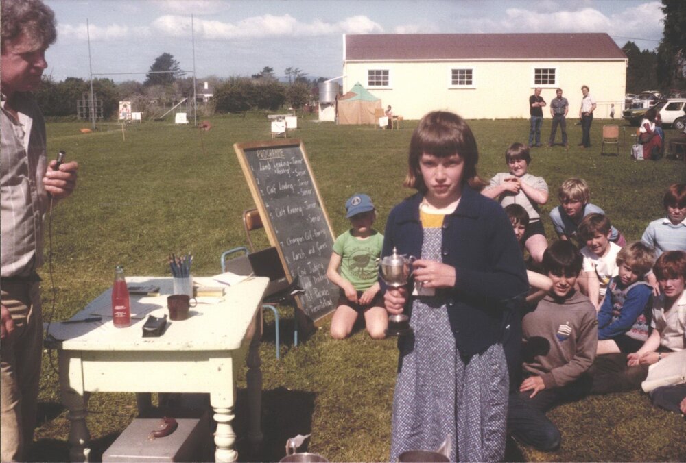 Stanley School - Calf Day - November 1984