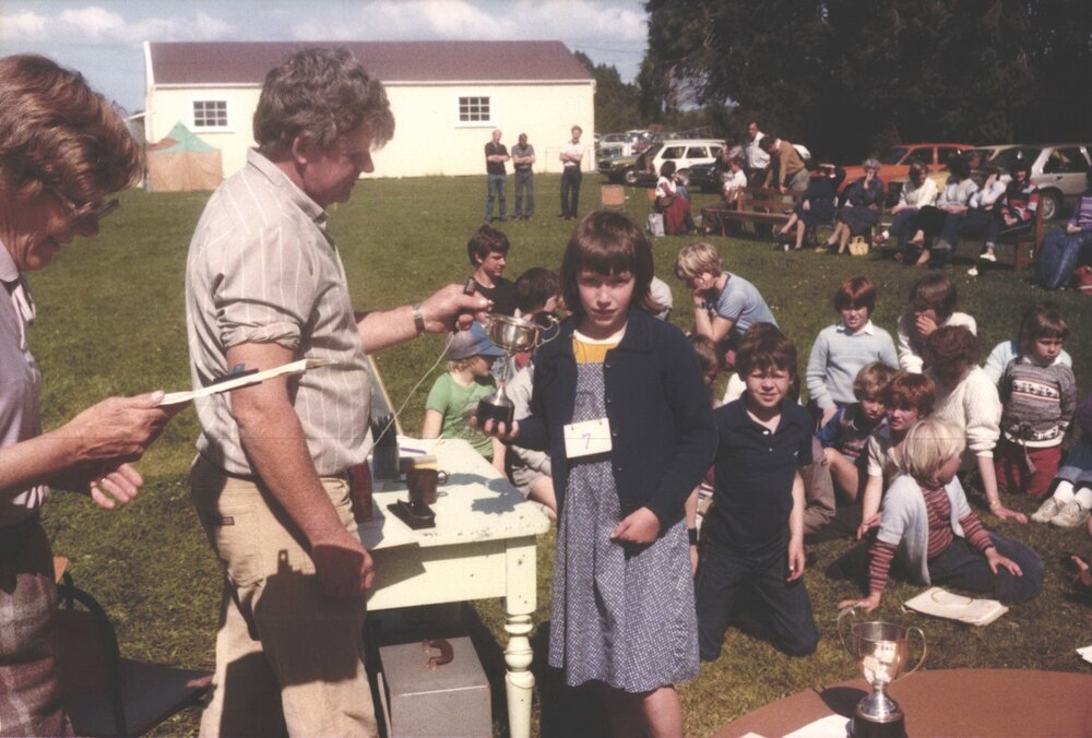 Stanley School - Calf Day - November 1984