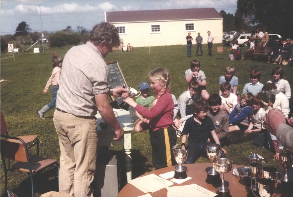 Stanley School - Calf Day - November 1984