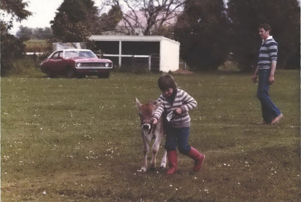 Stanley School - Calf Day - November 1984