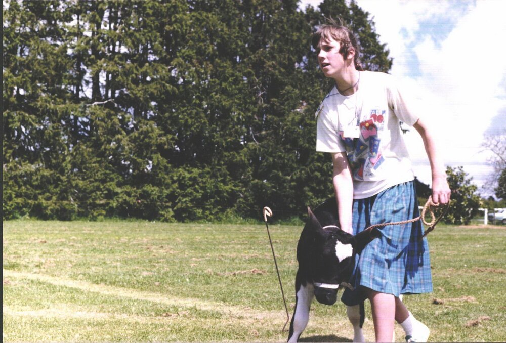 Stanley School - Calf Day - October 1986
