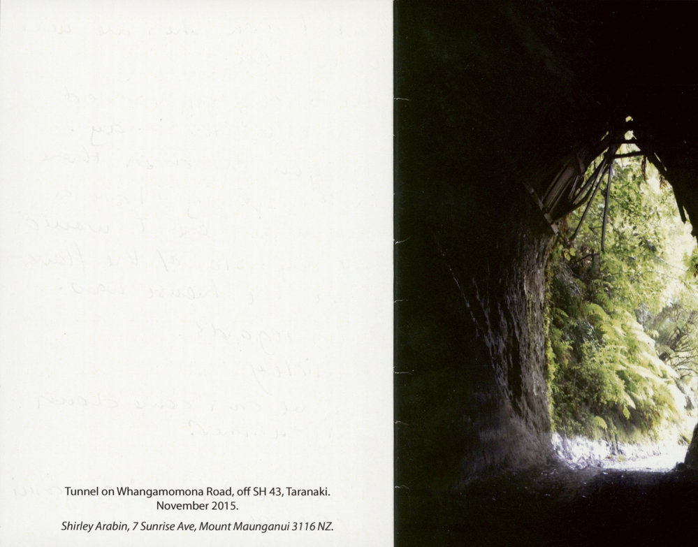 Tunnel on Whangamomona Road, 2015 