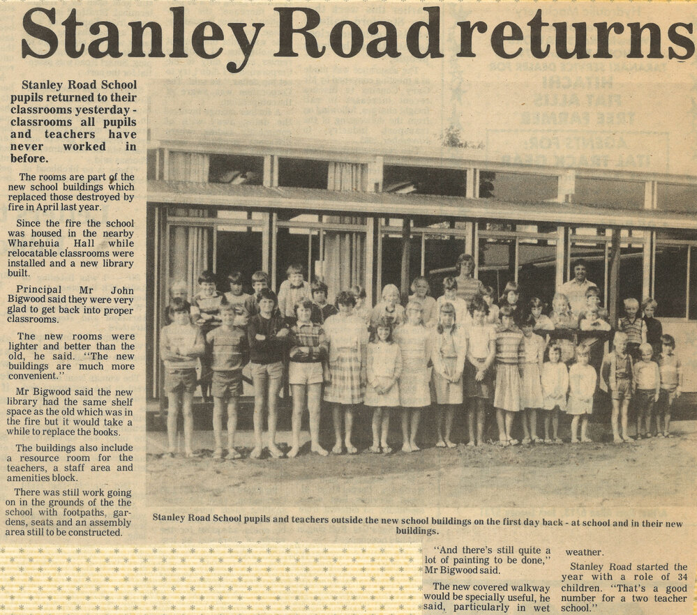 Stanley Road Rebuild Opening