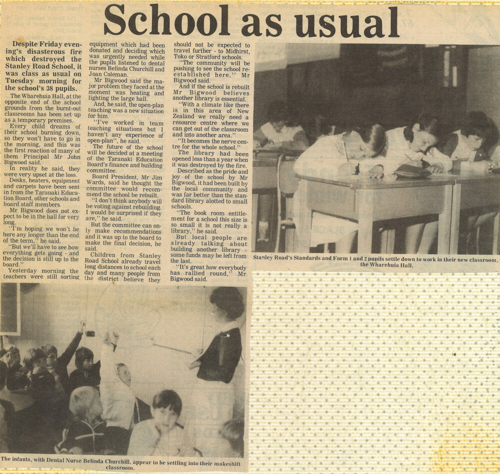 Stanley Road School Students