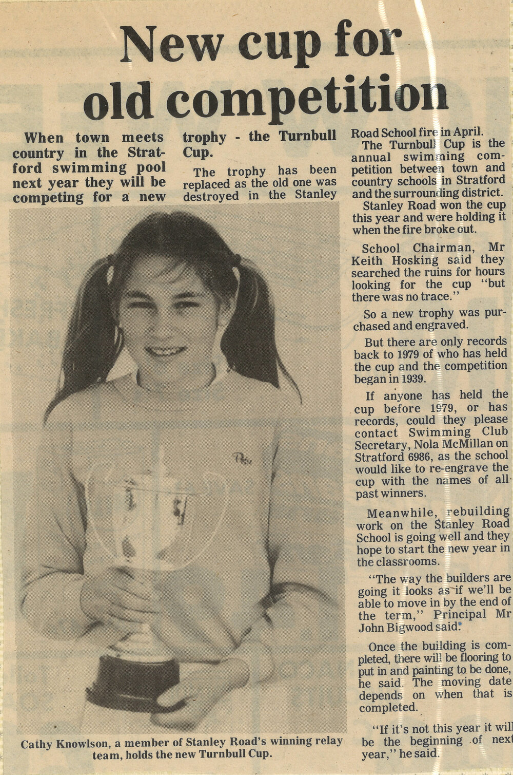 Stanley Road School Students