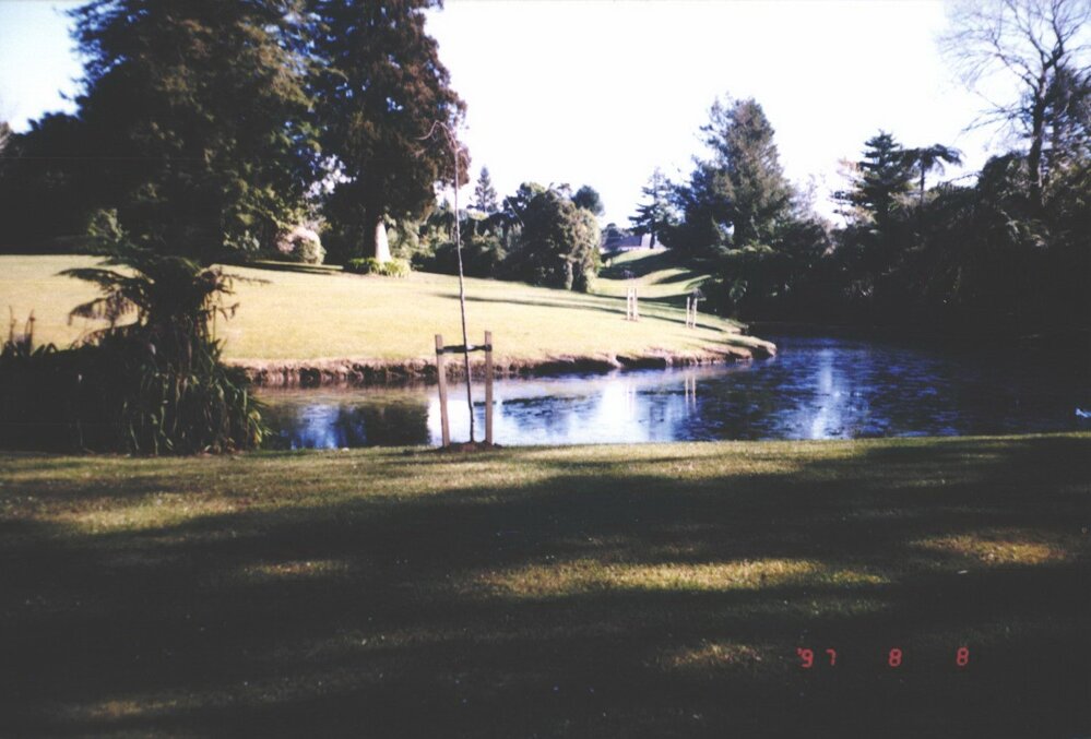 Rhododendron Dell Lake, King Edward Park August 1997
