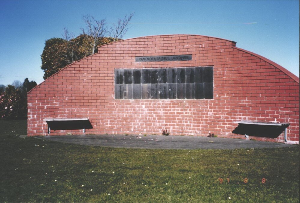 Regan Street Pioneer Cemetery August 1997