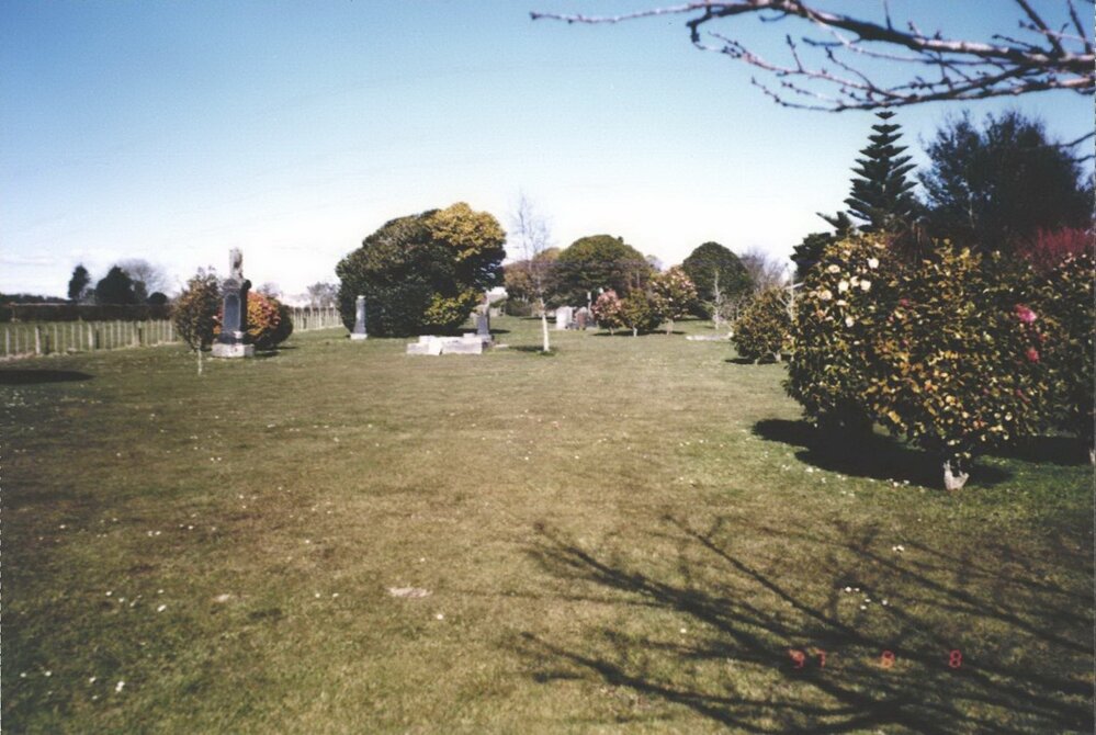 Regan Street Pioneer Cemetery August 1997