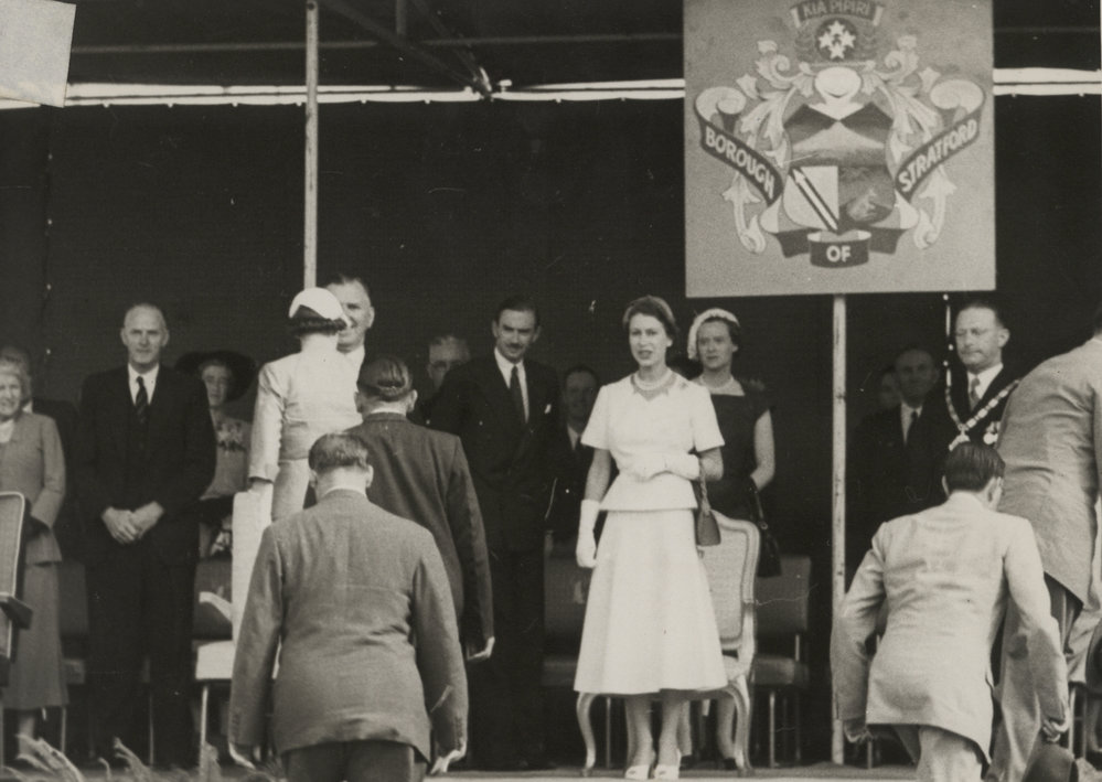 Visit of Queen Elizabeth II