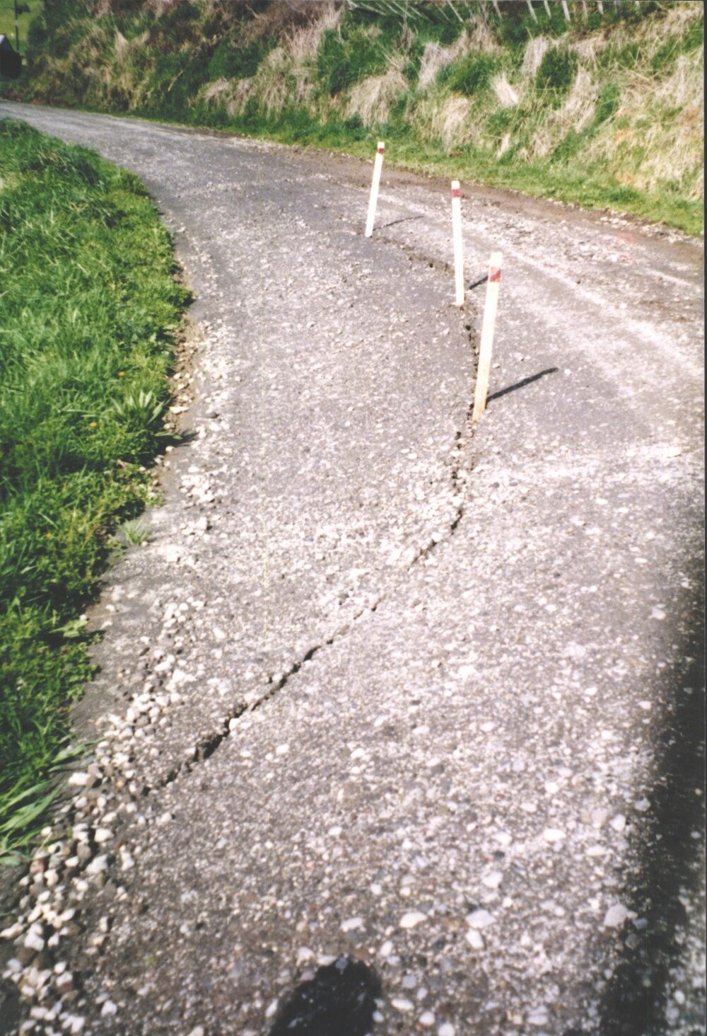 Akama Road Slump October 1997