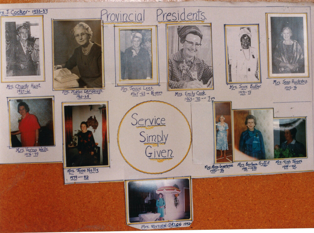 Central Taranaki Provincial Rural Womens New Zealand 60th Jubilee 1993