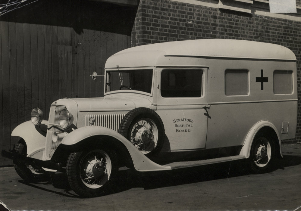 Stratford Hospital Board Ambulance 
