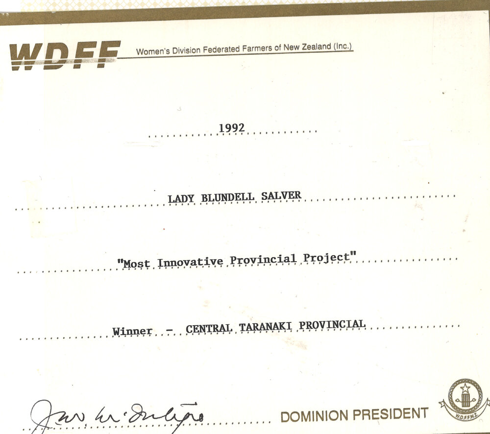 Taranaki WDFF 1990 - 2003