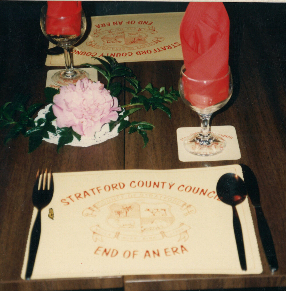 Stratford County Council End of Era Evening 1988