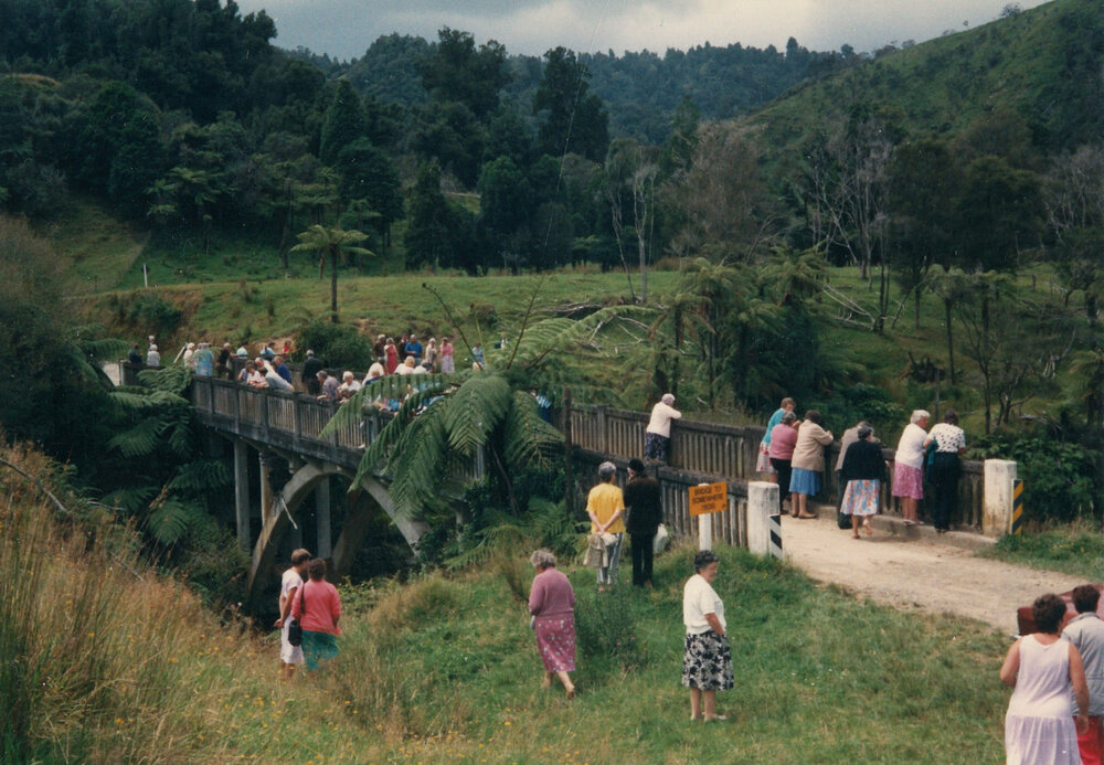 Central Taranaki WDFF visit to Aotuhia 1989
