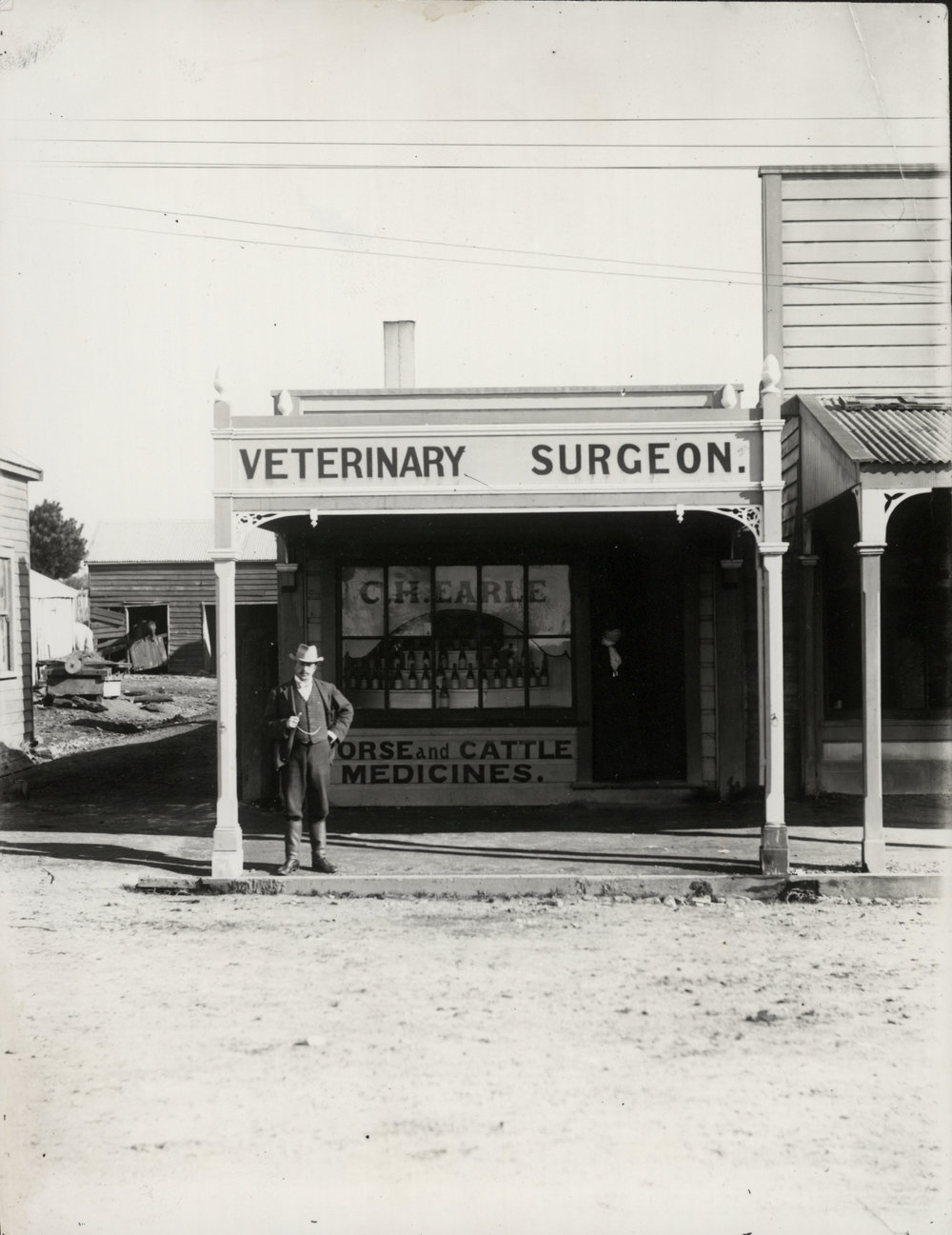 Premises of veterinary surgeon Mr C. H. Earle
