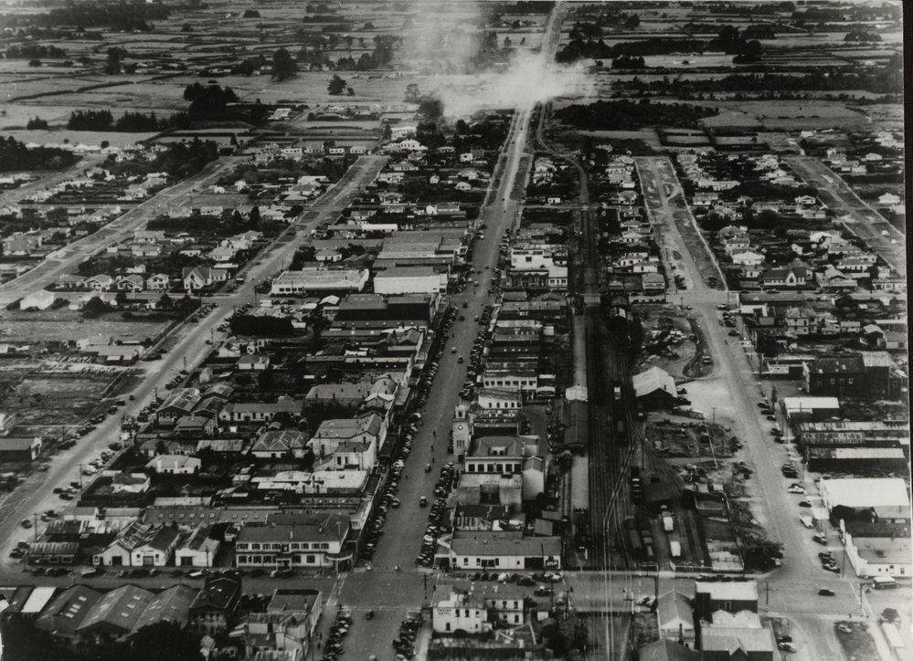 Aerial photo, Stratford town