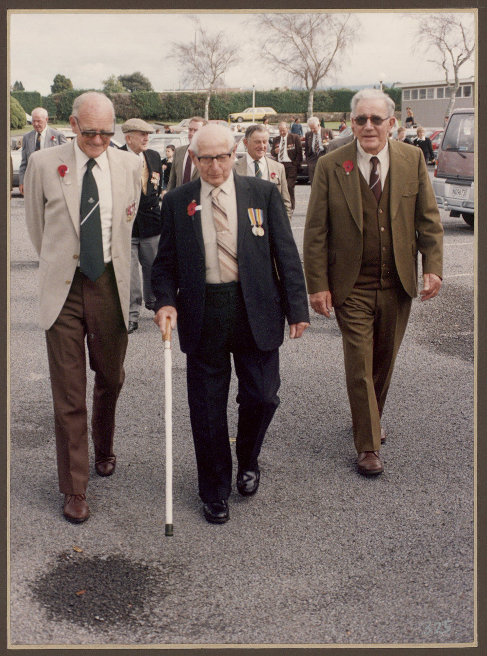 Three Men Walking