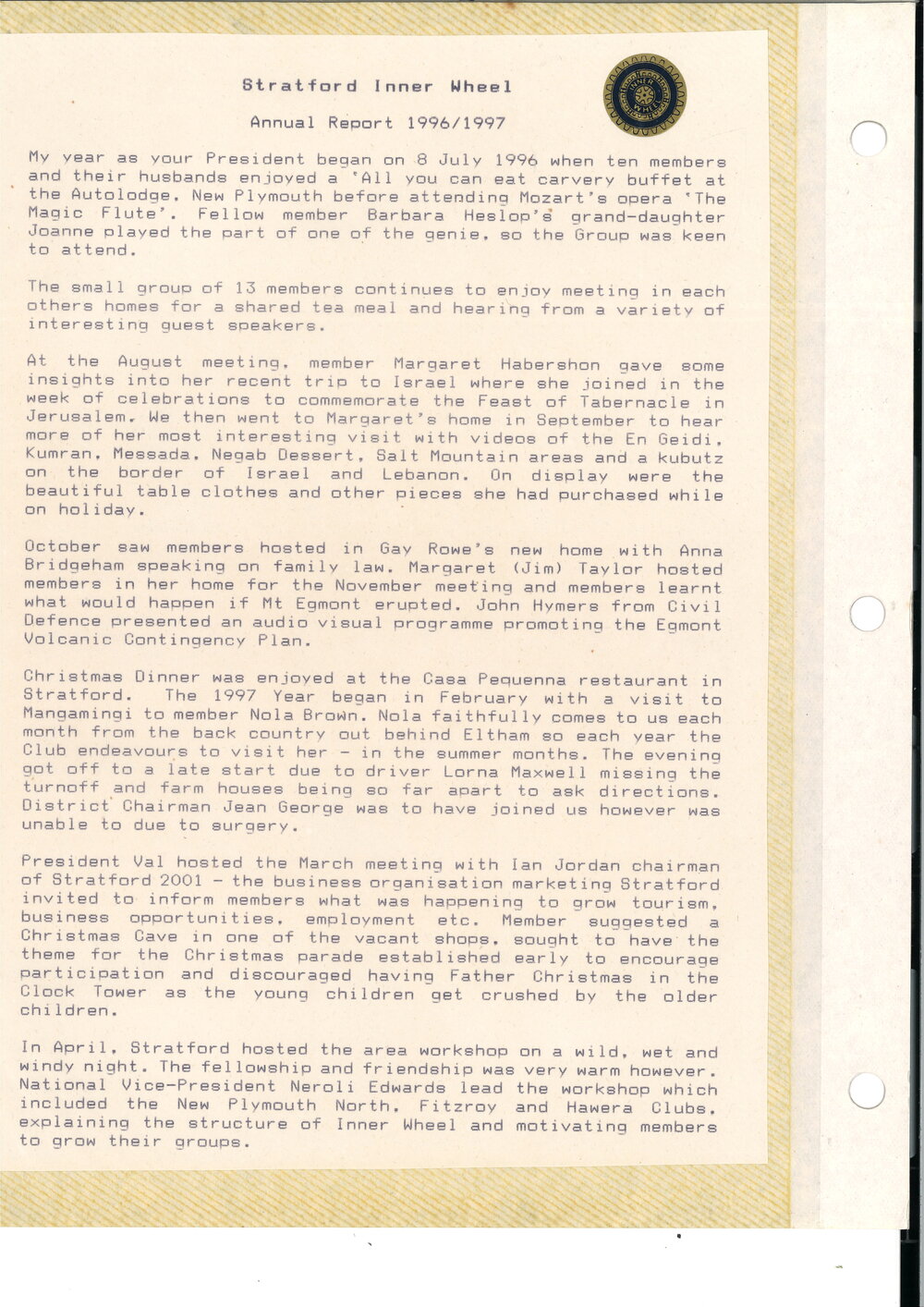 Inner Wheel Club of Stratford 