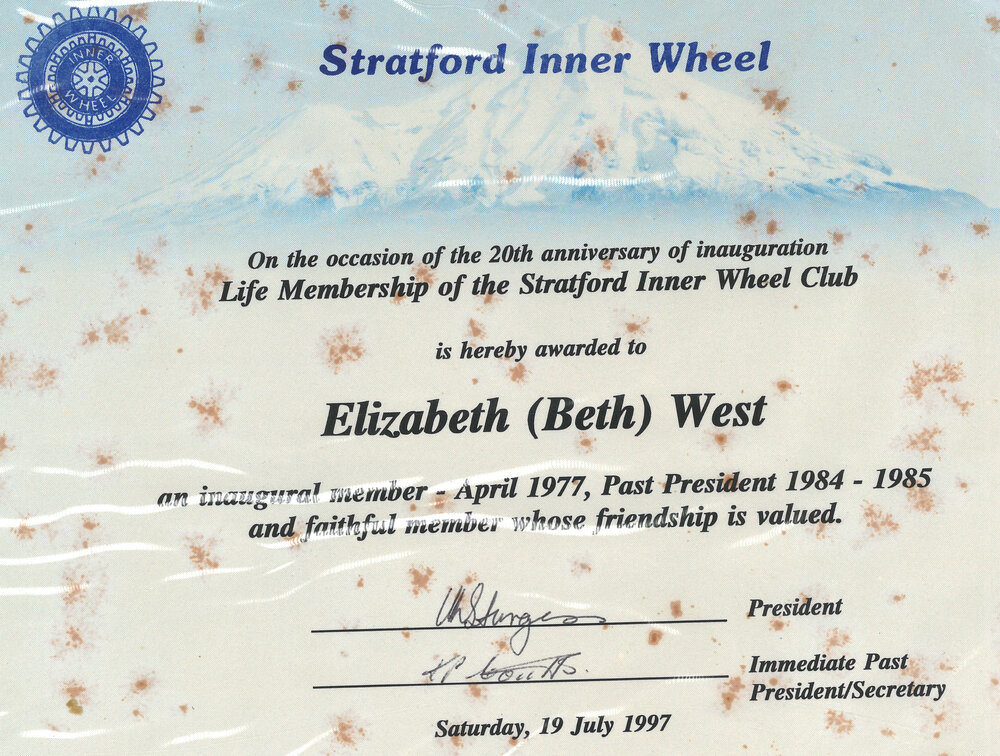 Stratford Inner Wheel