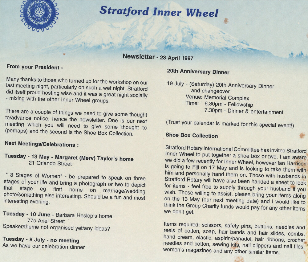 Stratford Inner Wheel