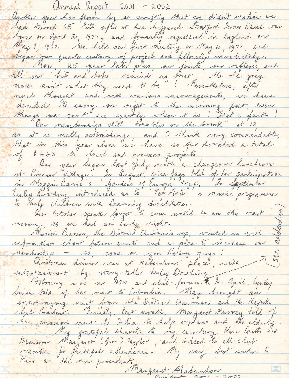 Stratford Inner Wheel