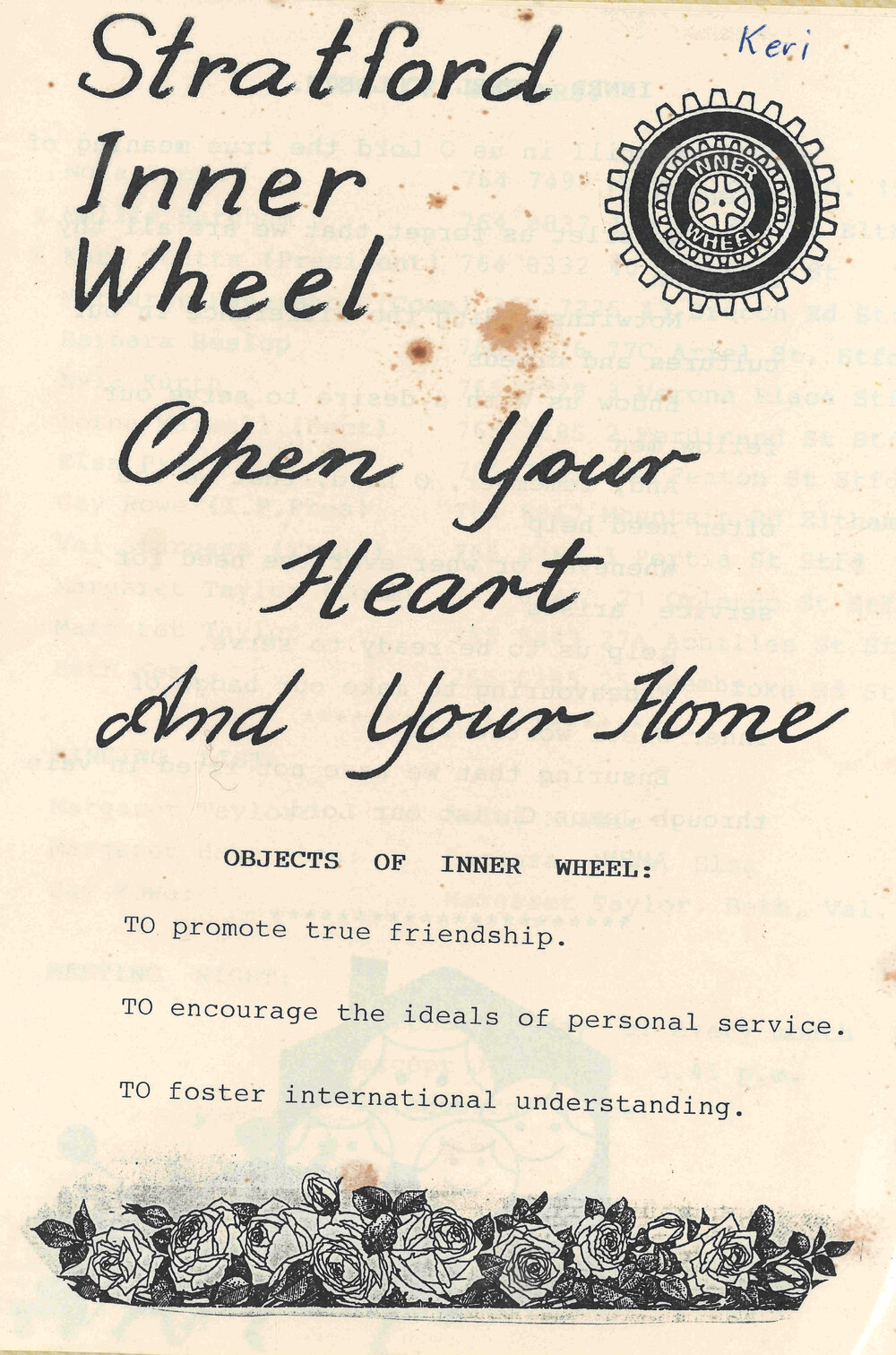 Stratford Inner Wheel