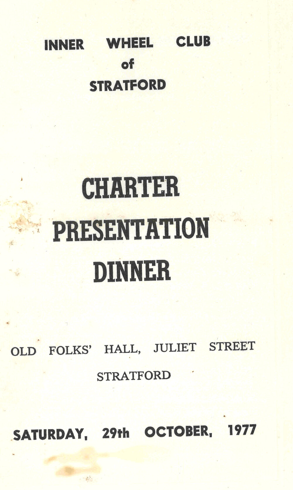Stratford Inner Wheel