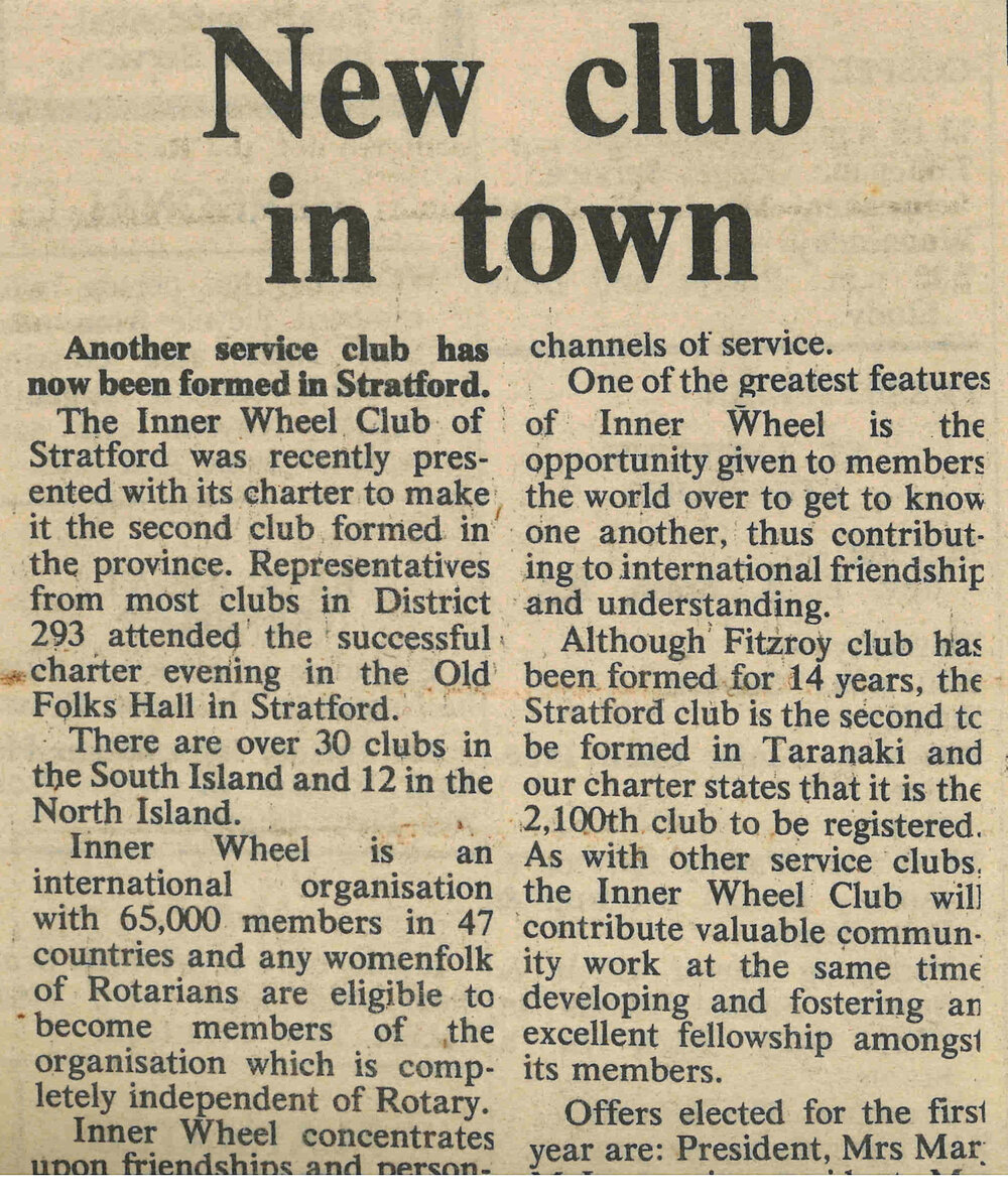 Stratford Inner Wheel