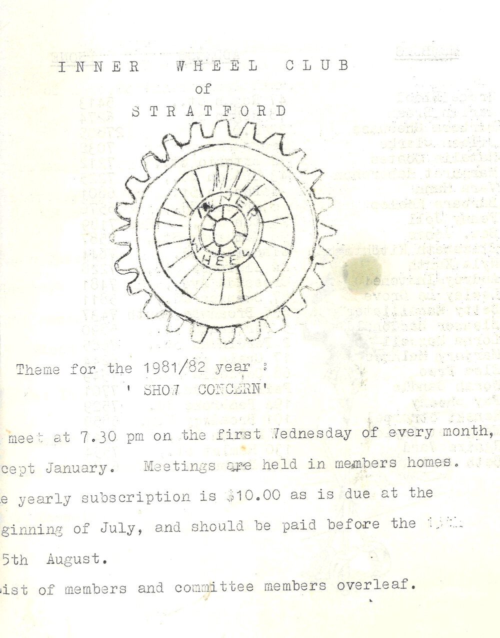 Stratford Inner Wheel