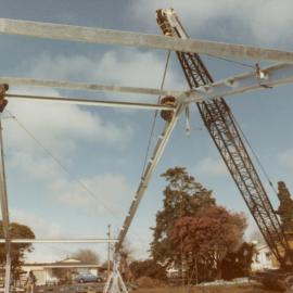 Pool redevelopment 1986