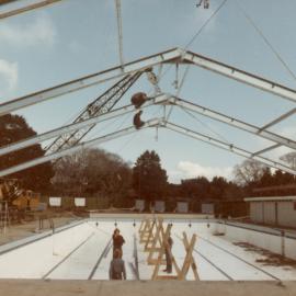 Pool redevelopment 1986