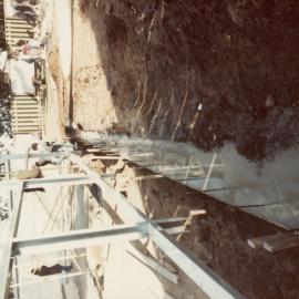 Pool redevelopment 1986
