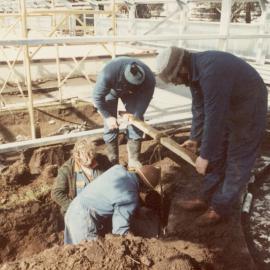 Pool redevelopment 1986