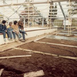 Pool redevelopment 1986